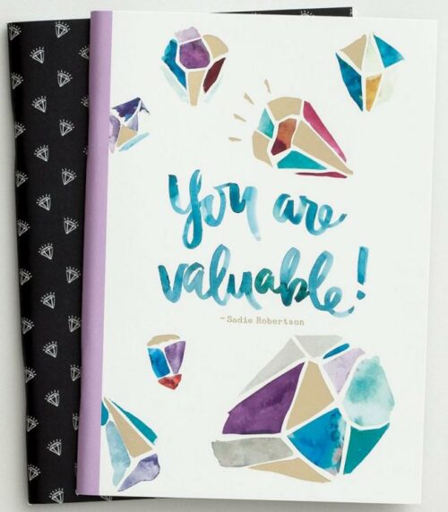 0081983590948 Shine And You Are Valuable Notebook Pack