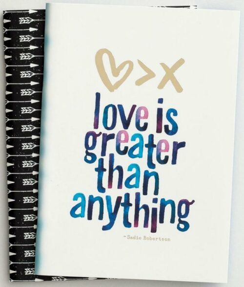 0081983590955 Fearless And Love Is Greater Notebook Pack