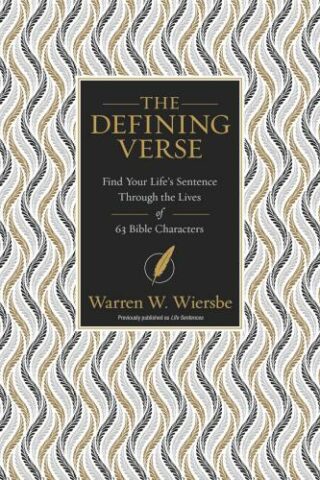 9780310112891 Defining Verse : Find Your Life's Sentence Through The Lives Of 63 Bible Ch