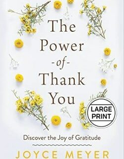 9781546001065 Power Of Thank You (Large Type)