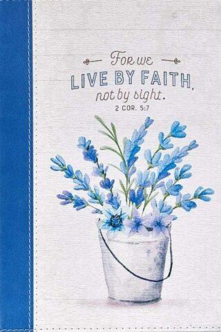 9781642720167 Live By Faith Thinline LuxLeather Journal