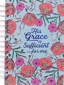 9781642726312 His Grace Large Wirebound Journal