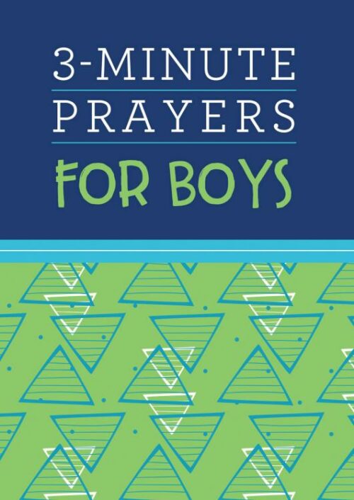 9781683229995 3 Minute Prayers For Boys